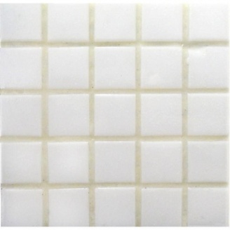 Мозаика VIVACER FA59R для ванной комнаты на бумаге 32,7x32,7 cм белая